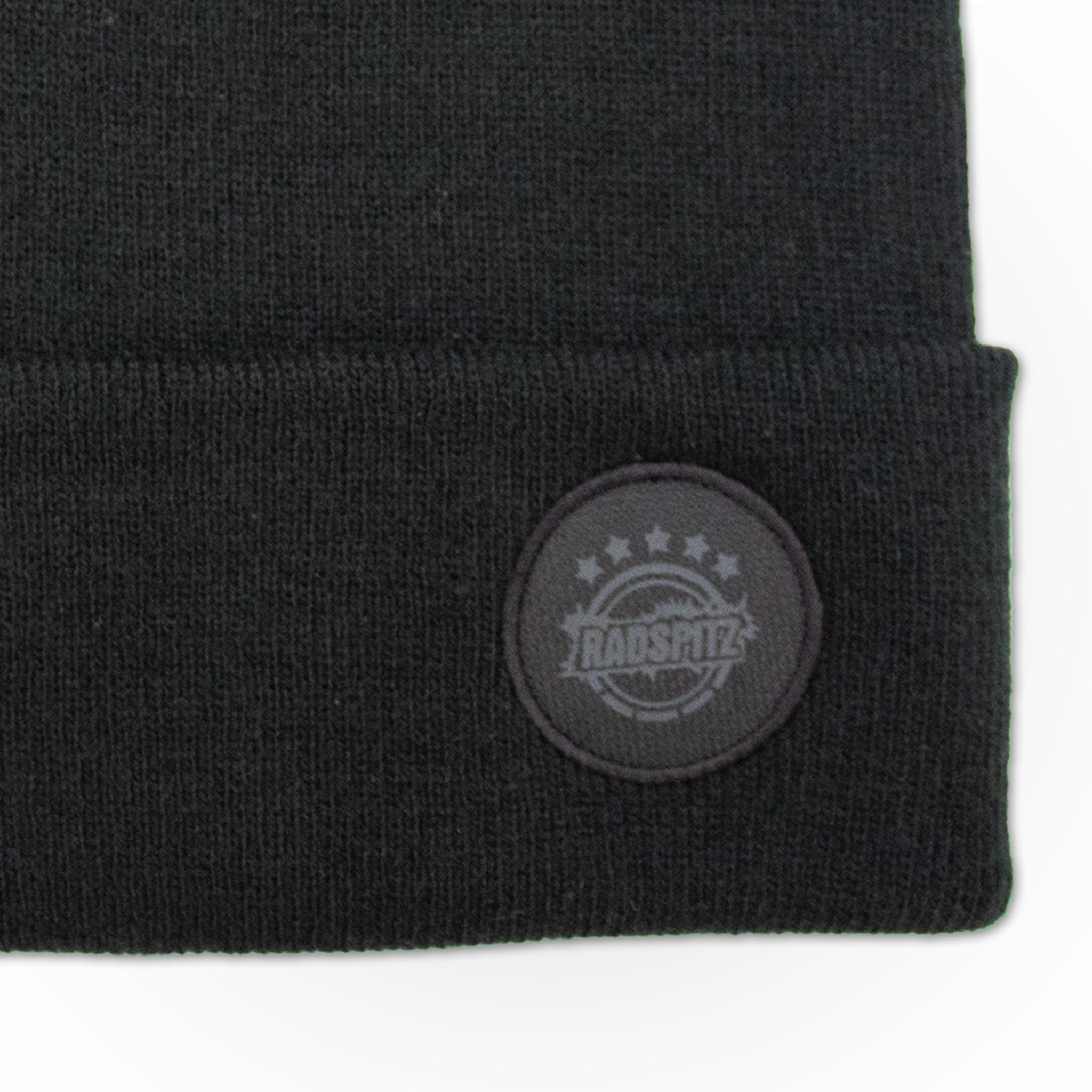 Radspitz Beenie schwarz